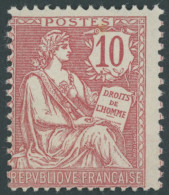 FRANKREICH 102 , 1902, 10 C. Rosa, Postfrisch, Pracht, Yvert EUR 225.- - Altri & Non Classificati