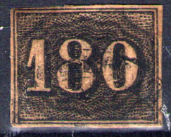 Brasil  Nº 16 . Año 1850-66 - Oblitérés