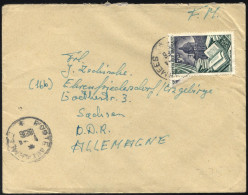 FRANKREICH FELDPOST 997 BRIEF, 1956, 30 Fr. Exportindustrie Mit K1 POSTE AUX ARMEES Auf Feldpostbrief Eines Deutschen Fr - Guerra De Argelia