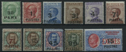 POST IM AUSLAND 72-82 , Italienische Post In Der Levante: 1922, Konstantinopel, Aufdruck Ohne Akzent, Falzrest, Normale  - Sonstige & Ohne Zuordnung