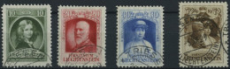 LIECHTENSTEIN 90-93 O, 1929, Regierungsantritt, Prachtsatz, Mi. 200.- - Autres & Non Classés