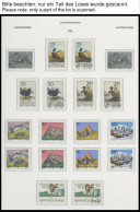 SAMMLUNGEN ,o , Komplette Sammlung Liechtenstein Von 1986-96 (bis Auf 6 Werte) Im KA-BE Falzlosalbum, Zweifach Gesammelt - Lotti/Collezioni