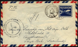 NIEDERLANDE 1949, K1 POSTE AUX ARMEES/T.O.E. Auf Feldpost-Vordruckbrief Eines Niederländischen Legionärs Mit Militärstem - Altri & Non Classificati