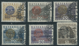 ÖSTERREICH 518-23 O, 1931, Rotary, Sonderstempel, Prachtsatz, Mi. 360.- - Other & Unclassified