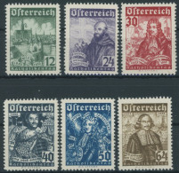 ÖSTERREICH 557-62 , 1933, Katholikentag, Falzrest, Prachtsatz - Autres & Non Classés