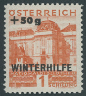 ÖSTERREICH 1918-1938 566 , 1933, 1 S. Winterhilfe, Postfrisch, Pracht, Mi. 95.- - Altri & Non Classificati