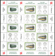 ÖSTERREICH AB 1950 2345,2414KB , 2001, 20 S. Und 2.54 EUR Tag Der Briefmarke Je Im Kleinbogen, Postfrisch, Pracht, Mi. 8 - Other & Unclassified