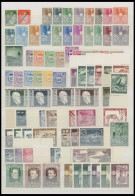 LOTS , Postfrische Partie Österreich Von 1945-60 Mit Einigen Guten Ausgaben, U.a. Mi.Nr. 909-11, 926, 937-40, 960-63, Da - Sammlungen