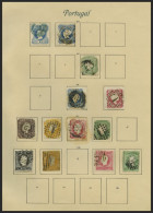 SAMMLUNGEN, LOTS O, , 1853-1943, Alte Sammlung Portugal Mit Einigen Mittleren Ausgaben, U.a. Mi.Nr. 427 Etc., Erhaltung  - Collezioni