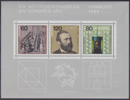 F-EX43934 GERMANY 1984 MNH UPU CONGRESS HAMBURG. - UPU (Union Postale Universelle)