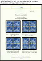 SCHWEIZ BUNDESPOST 696-713x VB O, 1960, Postgeschichtliche Motive Und Baudenkmäler, Normales Papier, In Zentrisch Gestem - Usados