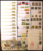 LOTS 2001-13, Partie Von 31 Verschiedenen FDC`s Sowie 4 Maximumkarten Und Einigen Weihnachts-Glückwunschkarten Der Schwe - Sammlungen
