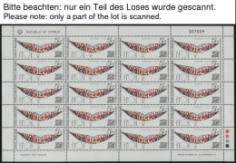 ZYPERN 750-53KB , 1990, Tourismus In Kleinbogen, Pracht, Mi. 110.- - Sonstige & Ohne Zuordnung