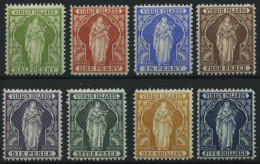 JUNGFERNINSELN 18-25 , 1899, Heilige Ursula Mit Lilienzweig, Falzreste, Prachtsatz, Mi. 170.- - British Virgin Islands
