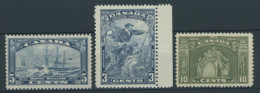 KANADA 174-76 , 1933/4, 3 Postfrische Werte, Pracht - Sonstige & Ohne Zuordnung