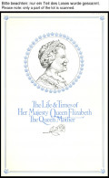 SLG. ÜBERSEE , British Commonwealth: 1985, The Queen Mother, Spezialsammlung Im Ringbinder Mit Vielen Ausgaben Und Block - Other & Unclassified