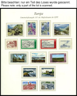 EUROPA UNION , 1977, Landschaften, Kompletter Jahrgang, Pracht, Mi. 143.80 - Collections