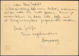 AUTOGRAFEN Hermann Kantorowicz, Pseudonym: Gnaeus Flavius (1877 1940), Deutscher Rechtswissenschaftler, Eigenhändig Gesc - Other & Unclassified