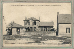 CPA - Environs De JOUé-sur-ERDRE (44) NOTRE-DAME-des-LANGUEURS - Aspect De L'Ecole Communale En 1910 - Ligné