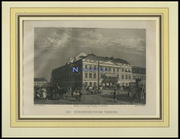 BERLIN: Das Königsstädtische Theater, Stahlstich Von Schwarz/Finden Um 1833 - Prints & Engravings