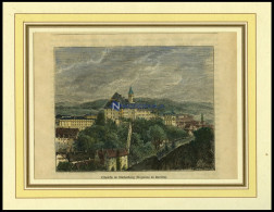 MARIENBERG, Gesamtansicht, Kolorierter Holzstich Um 1880 - Prints & Engravings