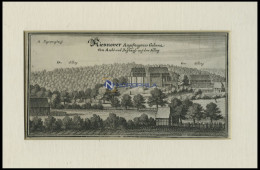 NIENOVER, Gesamtansicht, Kupferstich Von Merian Um 1645 - Prenten & Gravure