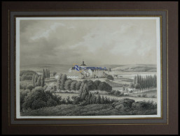 SCHLESWIG (Gottorf Slot), Schloß Gottorf, Lithographie Mit Tonplatte Von Alexander Nay Nach F.C. Kierschou Bei Emil Baer - Lithografieën