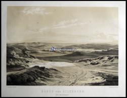 SILKEBORG (Egnen Ved Silkeborg), Hügelige Landschaft, Lithographie Mit Tonplatte Von Alexander Nay Nach L. Gurlitt Bei E - Lithographien
