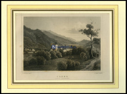 ILANZ/GRAUBÜNDEN, Gesamtansicht, Sta-St. Von Rohbock/Oeder Um 1840 - Litografia
