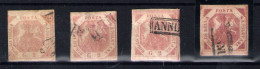 Italia (Dos Sicilias)  Nº 3 Y 3b . Año 1858 - Sicile