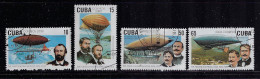 CUBA 2000 SCOTT 4079-4082 CANCELLED - Used Stamps