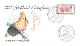 BERLIN FDC 1982 GOTTHARD LANGHANS - 1981-1990