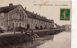 L'ISLE-SUR-LE-DOUBS QUAI DE LA SEINE ( LAVANDIERES ) - Isle Sur Le Doubs