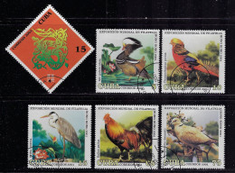 CUBA 2001 SCOTT 4122-4127 CANCELLED - Gebruikt