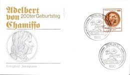 BERLIN FDC 1981 ALDEBERT VON CHAMIFFO - 1981-1990