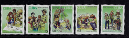 CUBA 2001 SCOTT 4203-4207 MNH - Gebraucht