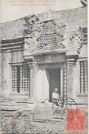 CPA Cambodge - Angkor-Vat Porte Dans La Deuxième Galerie Sud - Cambodge