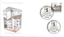 BERLIN FDC 1976 ZITADELLE SPANDAU - 1971-1980