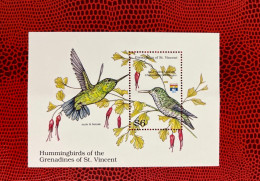 St VINCENT 1992 Bloc 1v Neuf MNH ** YT Mi Sc 909 Pájaro Bird Pássaro Vogel Ucello Oiseau - Kolibries