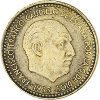 Monnaie, Espagne, Francisco Franco, Caudillo, Peseta, 1953 (63), SUP - 1 Peseta