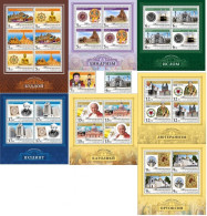 Tajikistan 2020 Religions Of The World Full Set Of Perforated Stamps Block's And Sheetlet - Boeddhisme