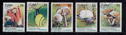 CUBA 2005 SCOTT 4551-4555 CANCELLED - Used Stamps