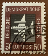 Germany DDR 1957 Airmail 50 Pfg - Used - Gebraucht