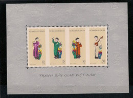 NORTH VIETNAM - 1961 - Bloc Feuillet BF N°Yv. 5  Artists  - Neuf Luxe ** / MNH / Postfrisch - Viêt-Nam