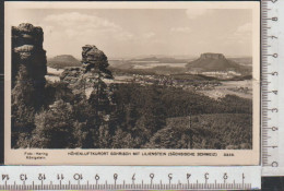 Höhenluftkurort GOHRISCH  Mit Lilienstein Sächs. Schweiz,  (AK 3718) Gelaufen 1957 Günstige Versandkosten - Gohrisch