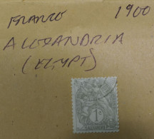 FRANCE STAMPS  Alexandria  (Egypt)   1900  ~~L@@K~~ - Gebruikt