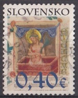 SLOVAKIA 631,used,falc Hinged - Pasqua