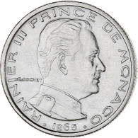 Monnaie, Monaco, Rainier III, 1/2 Franc, 1965, SPL, Nickel, KM:145 - 1960-2001 Nouveaux Francs