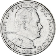 Monnaie, Monaco, Rainier III, 1/2 Franc, 1965, SPL, Nickel, KM:145 - 1960-2001 Nouveaux Francs