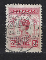 Nederlandse Antillen Curacao 70 TOP CANCEL CURACAO Korte Balk ; Queen Koningin Reine Reina Wilhelmina 1916 - Curaçao, Nederlandse Antillen, Aruba